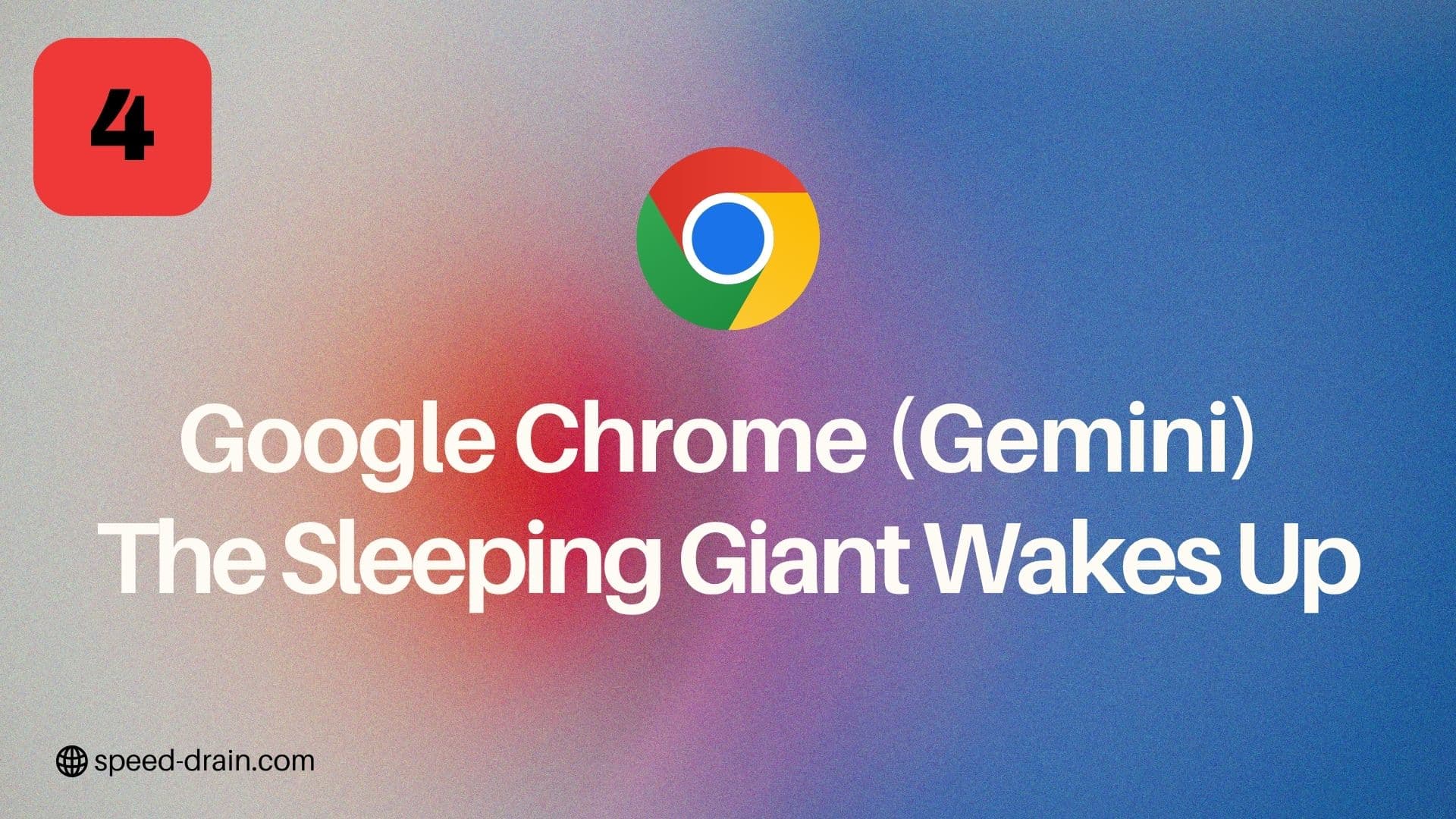 Google Chrome browser with Gemini AI sidebar and AI-powered features