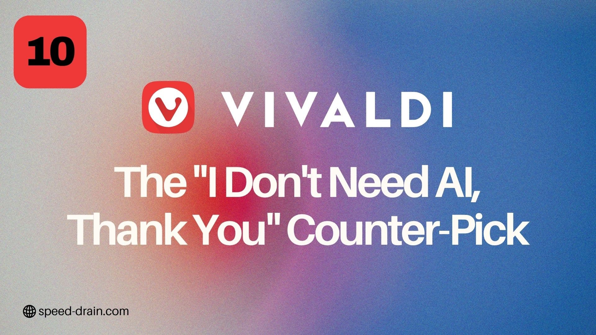 Vivaldi browser interface with tab tiling and customization options